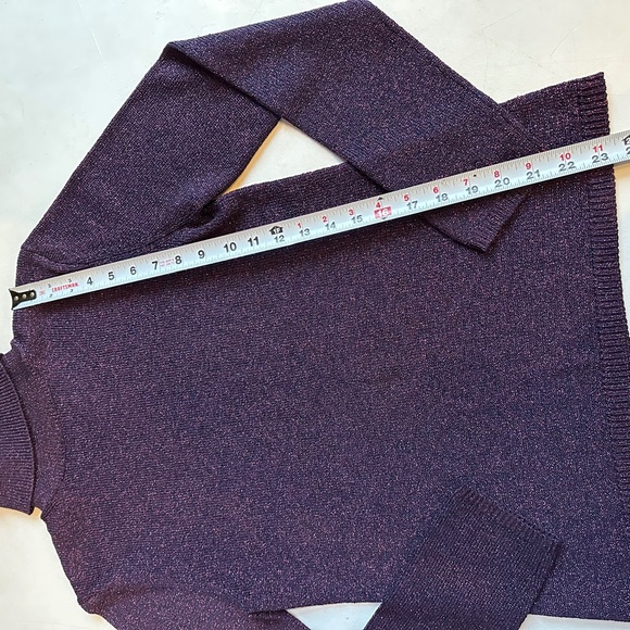 Creatures of Comfort Metallic Knit Turtleneck - Picture 6 of 7